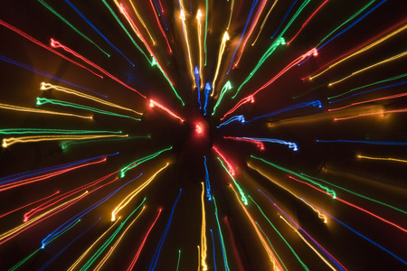 抽象的光色照片