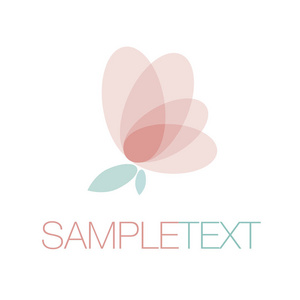 蝴蝶.花.空灵和细腻.矢量说明照片