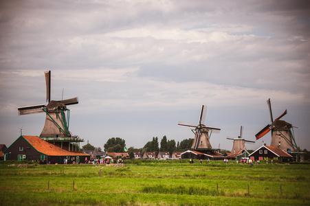 桑斯安斯 Schans，荷兰的风力磨坊