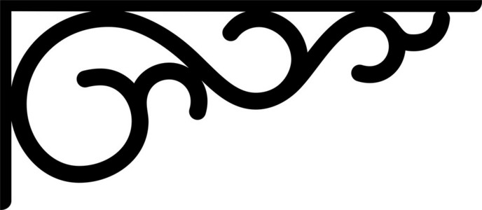 角边框设计图片