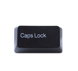 键盘 caps lock 键