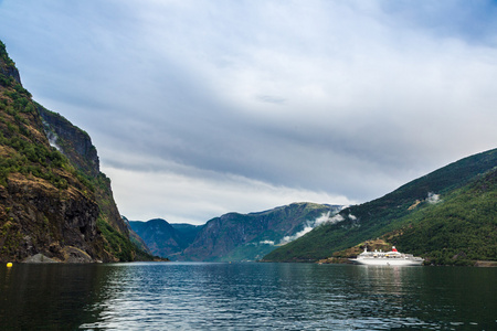 在挪威 sognefjord