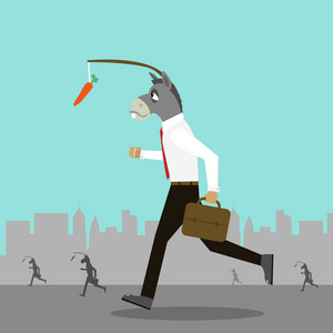 招聘扁平驴和他的胡萝卜照片