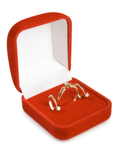 金戒指和耳环