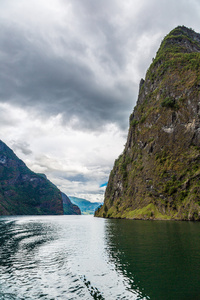 在挪威 sognefjord