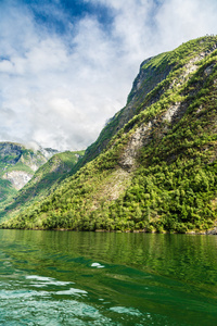 在挪威 sognefjord