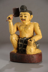 缅甸的 nat 的雕像