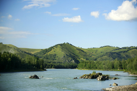 山岳景观