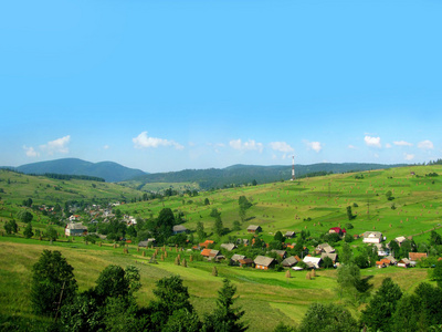 山区村庄