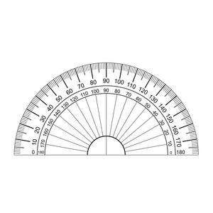 度量角器图片-度量角器素材-度量角器插画-摄图新视界
