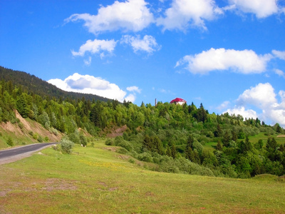 山岳景观