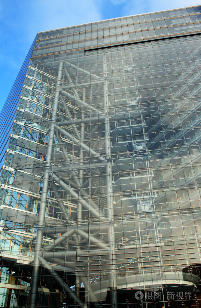 现代玻璃钢建筑