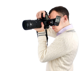 人头模型带贴图带摄像头的男人照片