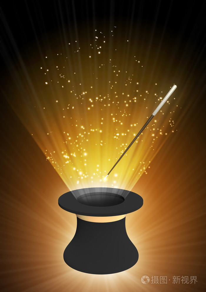 魔法巫术戏法不可思议的魔力