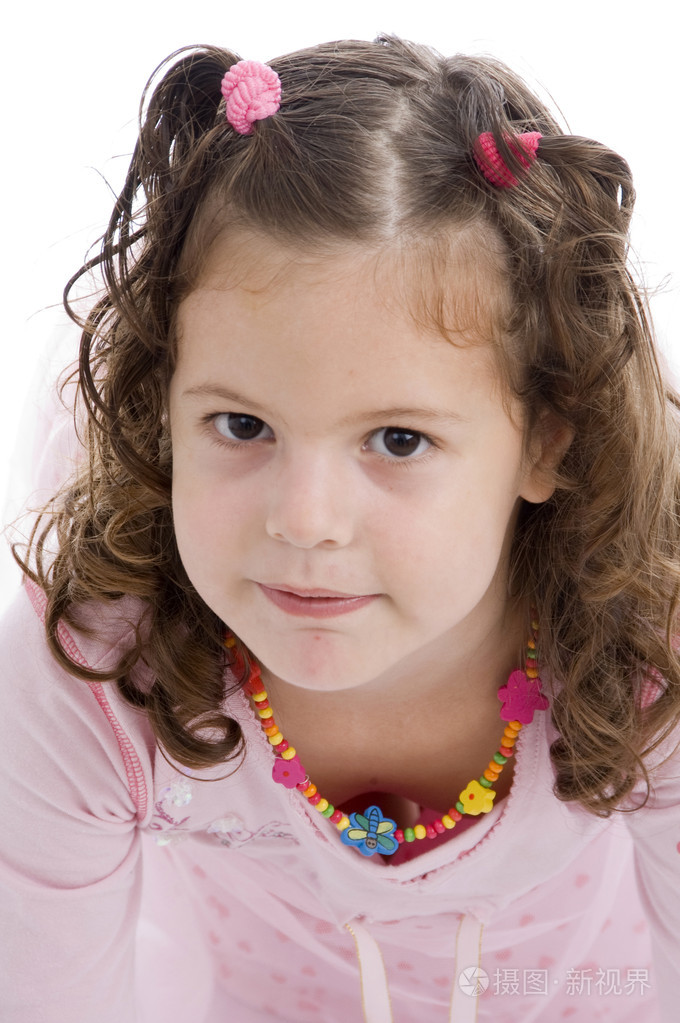 可爱的小女孩的肖像照片-正版商用图片00b2u1-摄图新视界