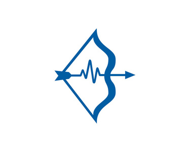 医学和药学现代标志设计概念与新鲜和独特的想法.