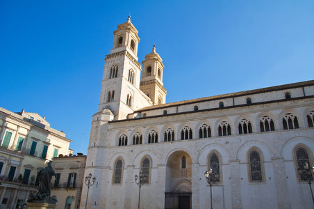 duomo 大教堂的 altamura。普利亚大区。意大利