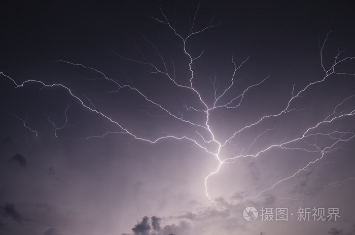雷声隆隆的响声