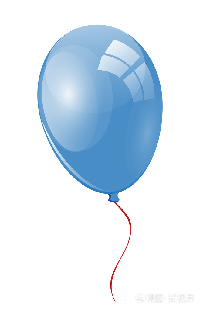蓝色气球