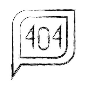 单色模糊轮廓对话平方米的带尾 404 找不到符号