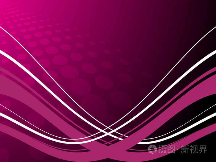 抽象的花式波矢量