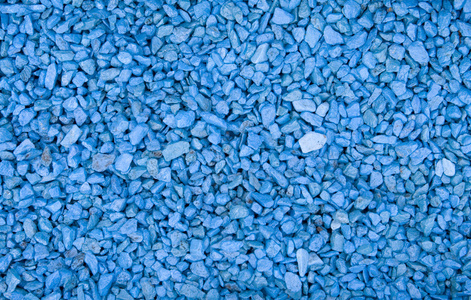 蓝色的石头