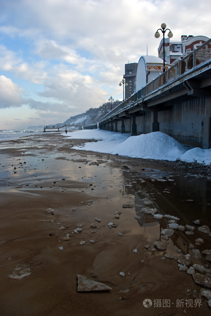 svetlogorsk海堤岸