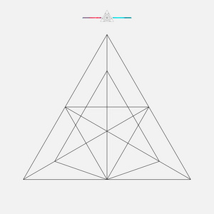 几何形状矢量三角形隔离线元素,矢量图照片