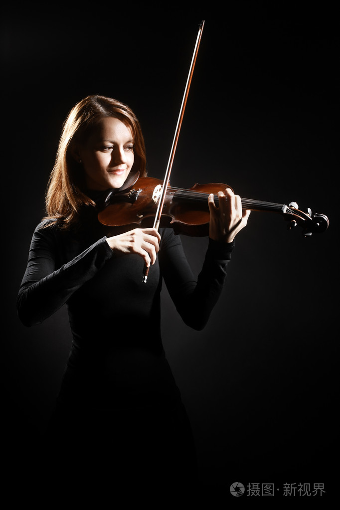 小提琴的球员古典音乐家小提琴家