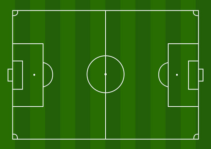 布局足球场图片