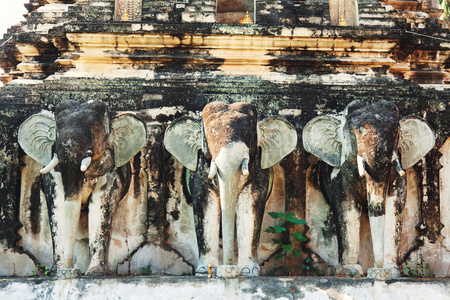 Wat Chiangman，清迈的细节