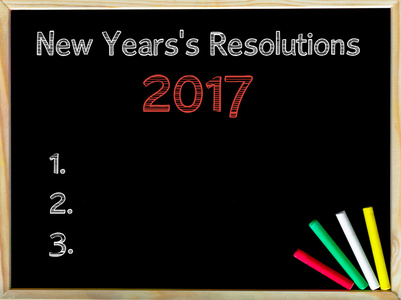 新的一年各项决议 2017年