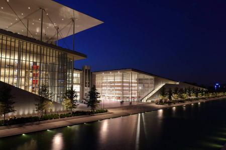 Snfcc 夜景 Iii，雅典希腊