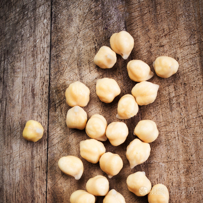 新鲜的准备鹰嘴豆