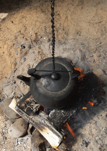 火上的茶壶