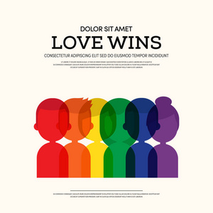 lgbt 社区海报模板背景照片