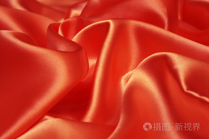 红色丝绸可以用作背景