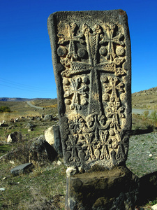 中世纪发怒石头亚美尼亚