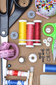 缝纫工具包裁缝工具图片