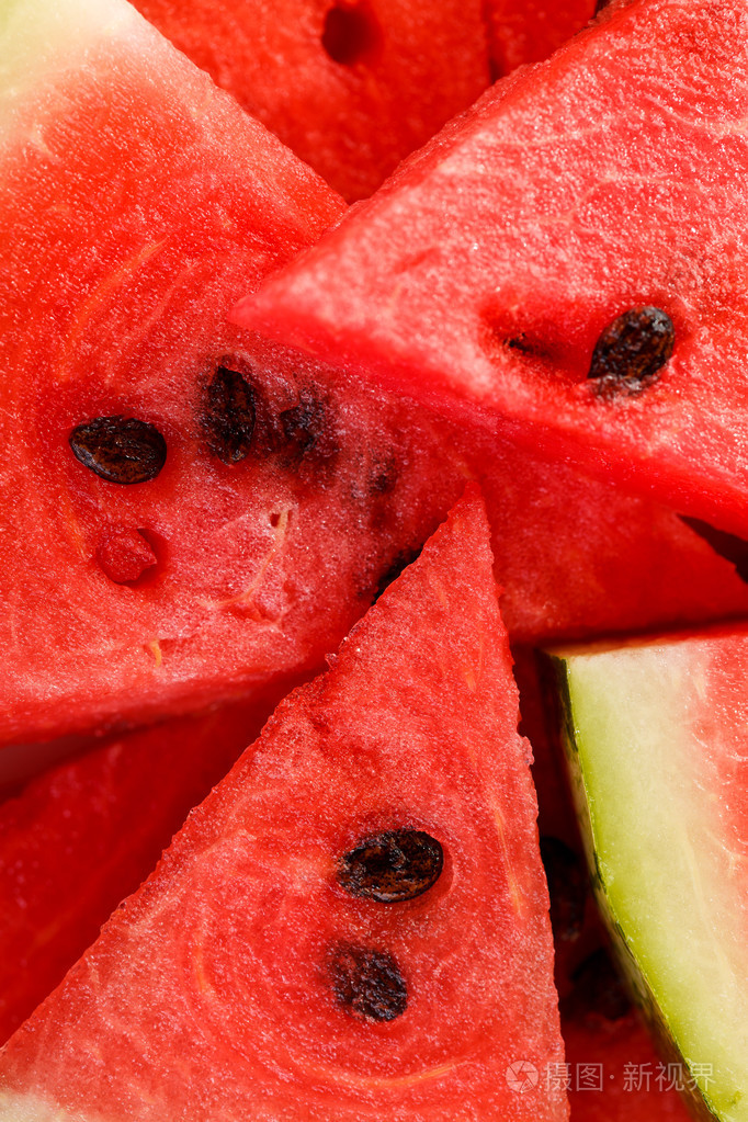 件的西瓜微距拍摄