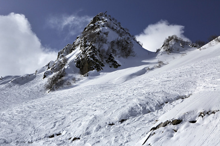 美丽的雪山高加索