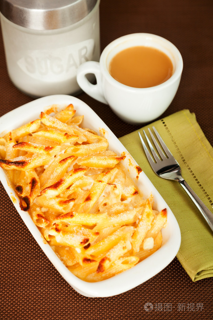 焗的通心粉和奶酪