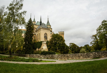 在斯洛伐克历史城堡