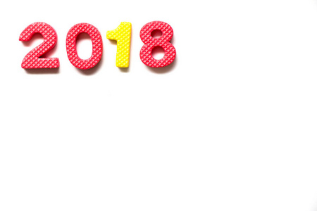 玩具泡沫字母表2018年白色背景措辞概念f