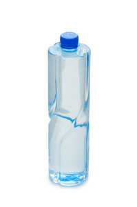 隔离的水瓶