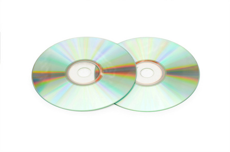 两个CD盘分离
