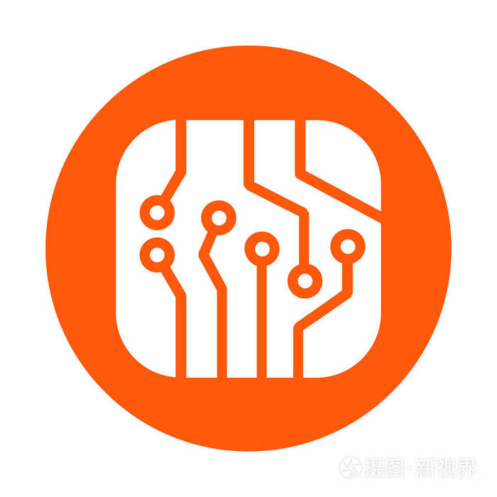 微芯片标志符号