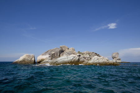 与小岛，岛里朴岛，泰国海景