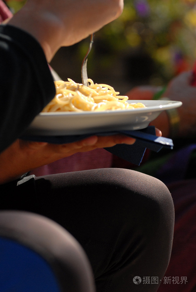 吃意大利面