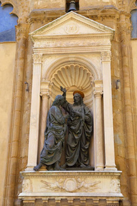 大教堂圣母百花或教堂 圣玛丽的花 在佛罗伦萨，意大利